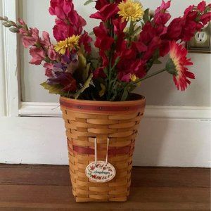Longaberger Snapdragon May Series Basket 1998